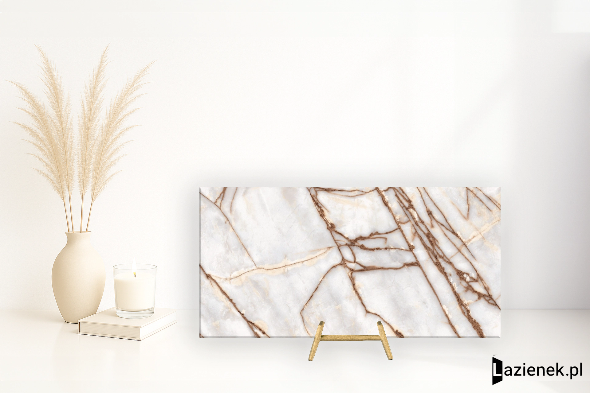 La Fabbrica Ava Bianco Imperiale Bianco Imperiale półpoler 60x120 cm gr. 9 mm - płytka rektyfikowana / (L)277102